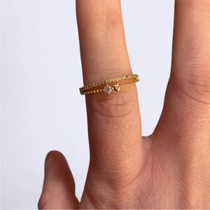 NWOT. Gold and Silver Women's Ring.
